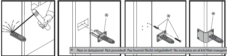 BFT KLEBR93531705 Dual Swing Gate Operator Kit 3