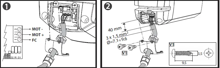 BFT KLEBR93531705 Dual Swing Gate Operator Kit 4