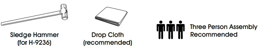 ULINE H-9236, H-9248 20x40' Event - 1