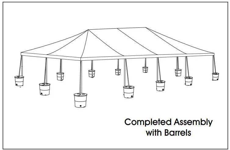 ULINE H-9236, H-9248 20x40' Event - 39