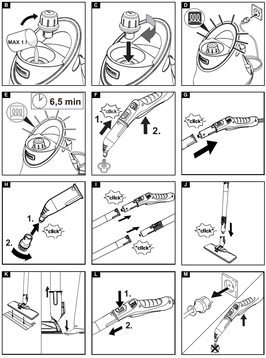 KARCHER SC 2 Deluxe EasyFix Premium fig 1