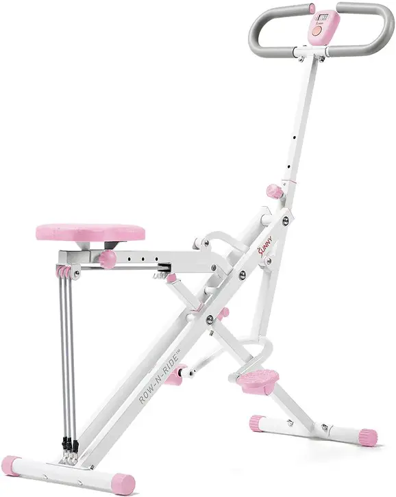 Sunny Health Fitness P2100 Upright Row-N-Ride™ Exerciser In Pink