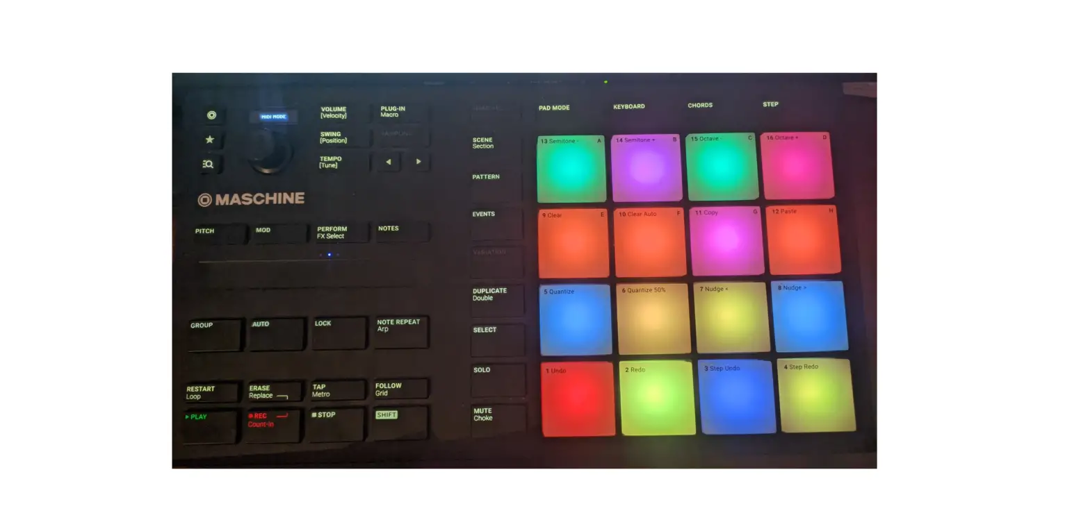 Maschine Mikro Mk3 Ableton Live 11 Midi Remote Script Instruction Manual
