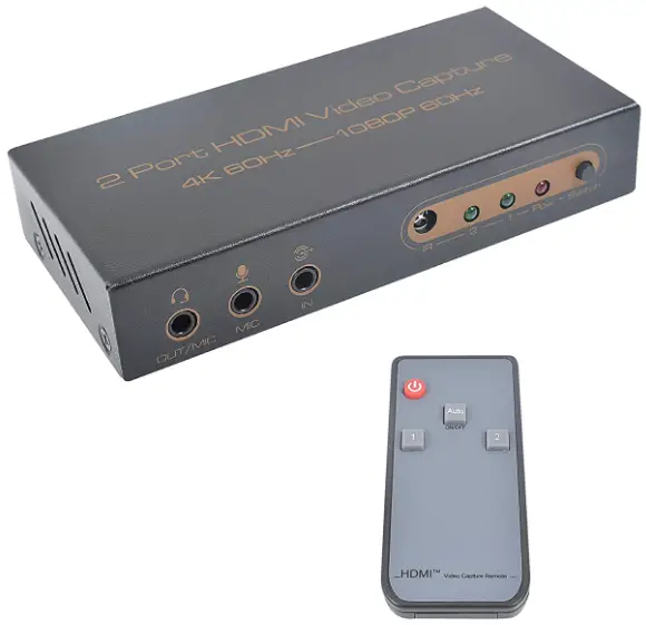 NOGA HDCN0055M1 2 Port HDMI VideoCapture