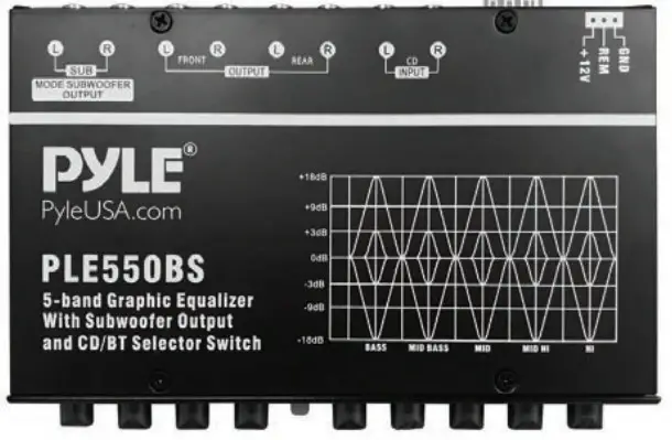 PYLE PLE770BS 7 Bands Graphic Equalizer - Figure 13