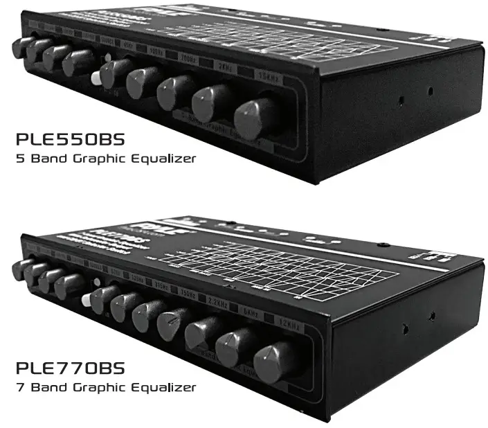 PYLE PLE770BS 7 Bands Graphic Equalizer