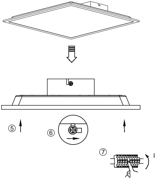 Leuchten Direkt 14755-18 LED Dimmable Ceiling Light B02