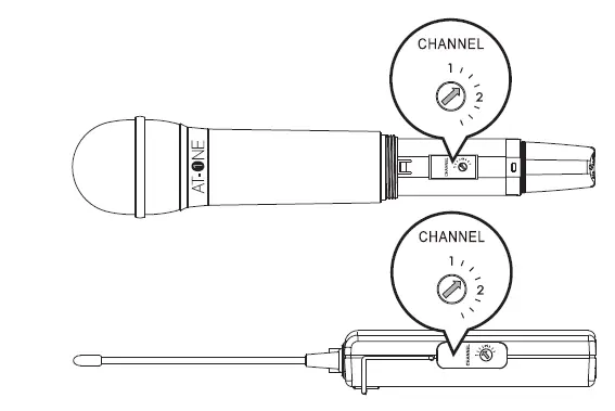 audio-technica-AT-ONE-UHF-Wireless-Microphone-System-User-fig-6