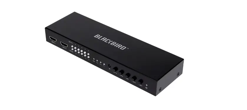 Blackbird P/n 43395 4k 6x2 Hdmi Matrix With Audio User Manual