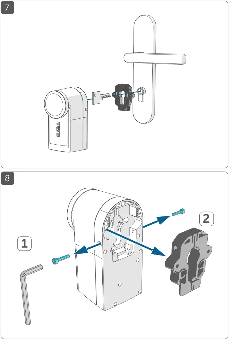 Homematic IP HmIP DLD Door Lock Drive - fig 3