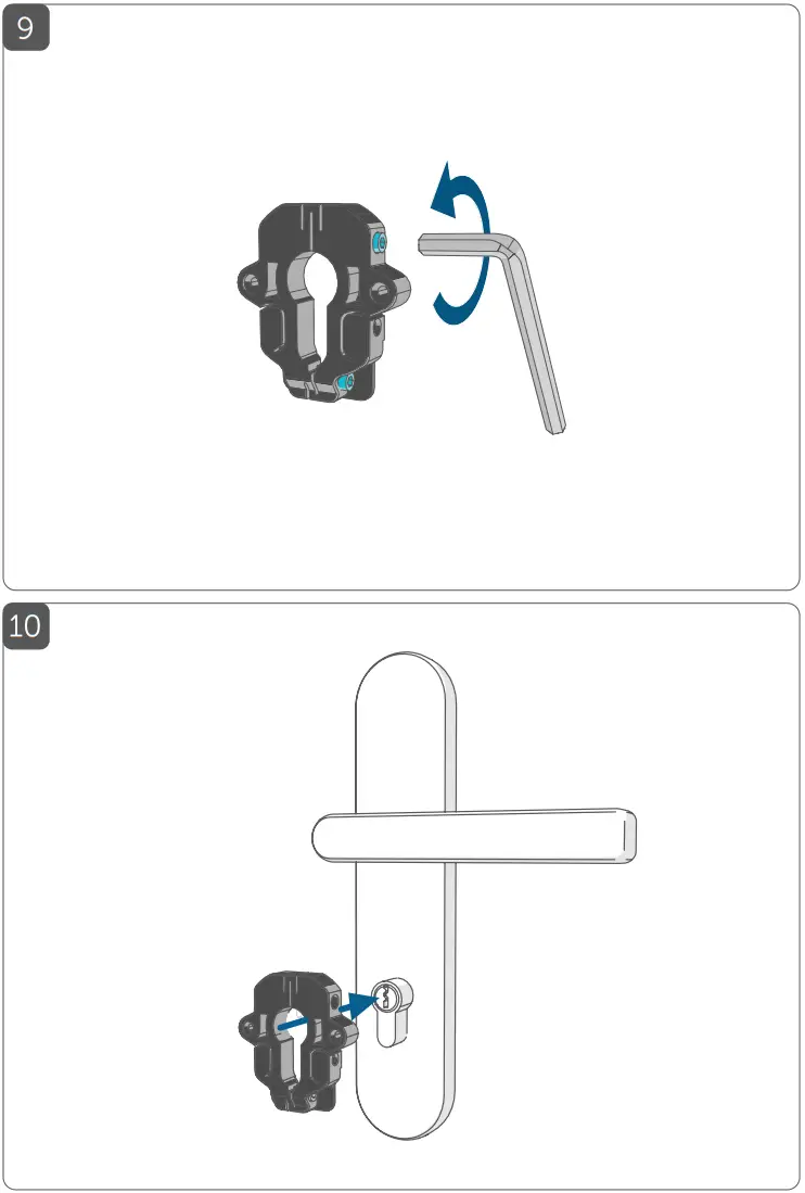 Homematic IP HmIP DLD Door Lock Drive - fig 4
