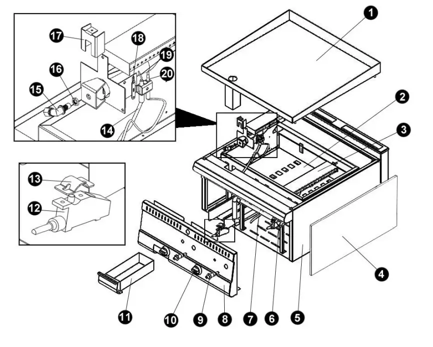 PGG6,-PGG6P-Parry-Gas-Griddle-6