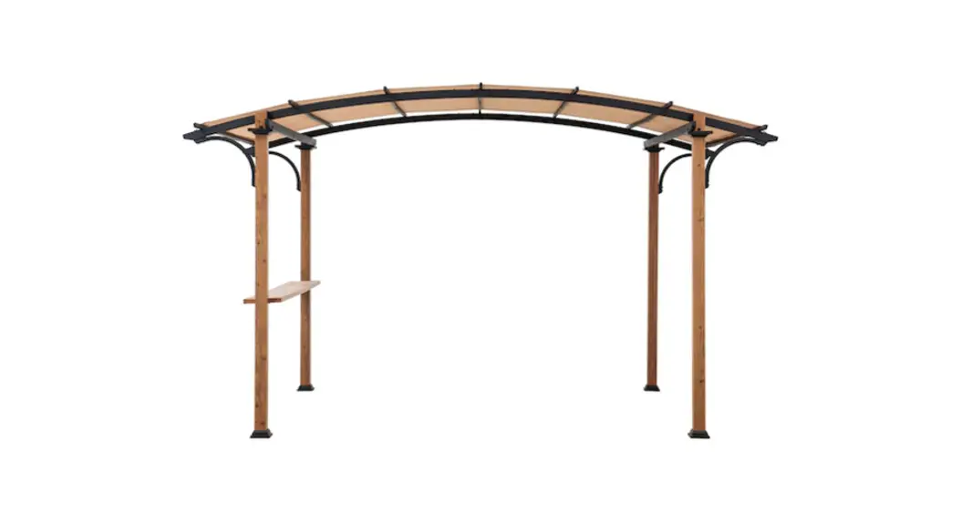 Sunjoy Group A106004502 Steel Arched Pergola Instruction Manual
