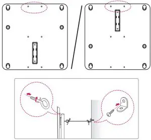 Prevent TV from Falling