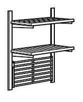 IKEA KUNGSFORS Storage Series Wall Grid-4