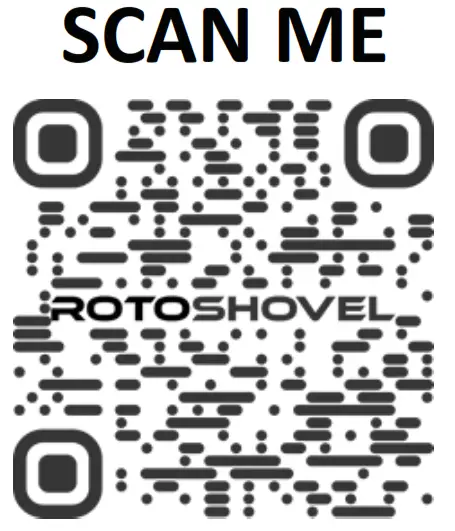 ROTOSHOVEL ROTO1 22 Inch Electronic Handheld Lithium Ion Battery - qr code