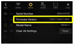 ALPINE Update Procedure for Software - Install update software 10