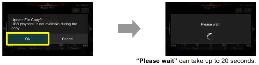 ALPINE Update Procedure for Software - Install update software 7