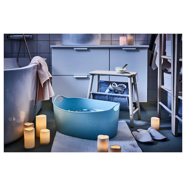 Ikea Godafton Led Block Candle 14 Cm Instruction Manual