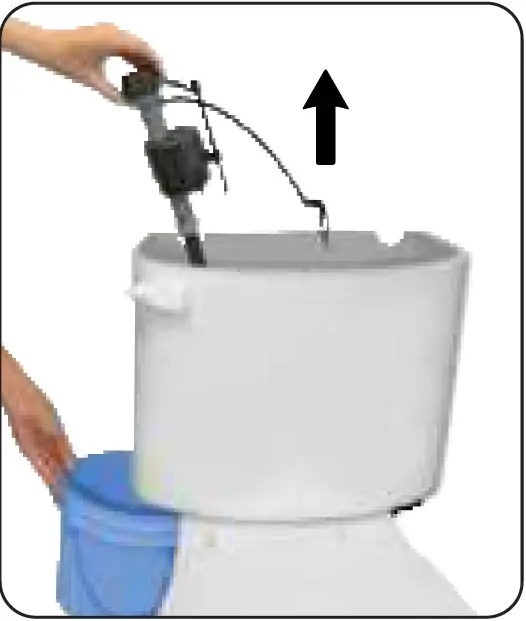 Fluidmaster K-400H-040 PerforMAX Fill Valve and 3 Inch Flappe 11