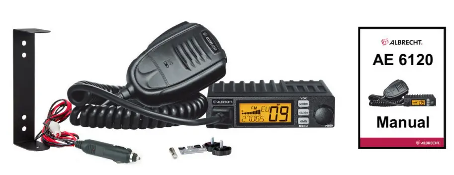 ALBRECHT AE 6120 CB Radio AE 6120 VOX - Figure 1