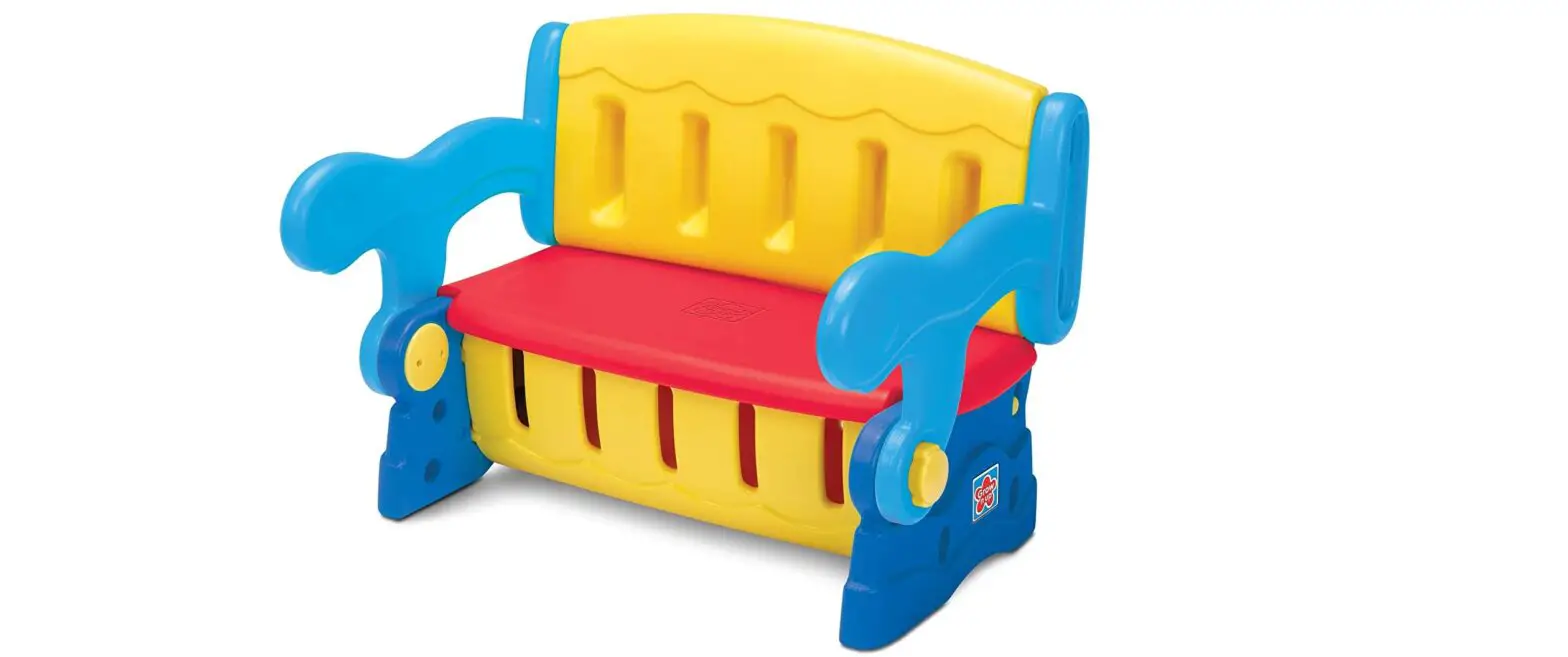 Grow N Up 3032 Sit N Munch Storage Bench Instruction Manual