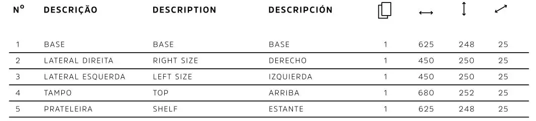 Rodler-40296-Shoe-Rack-Safira-Black-with-Coffee-fig 4