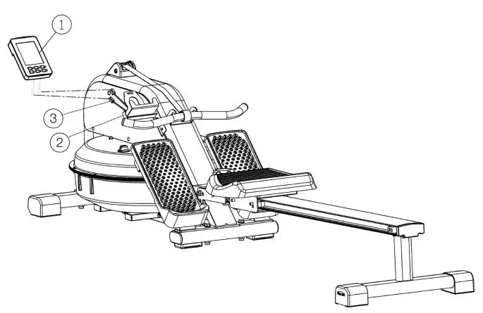 CHRISTOPEIT-WP-1000-Home-Sport-Training-Equipment-Rowing-Machine-fig 4