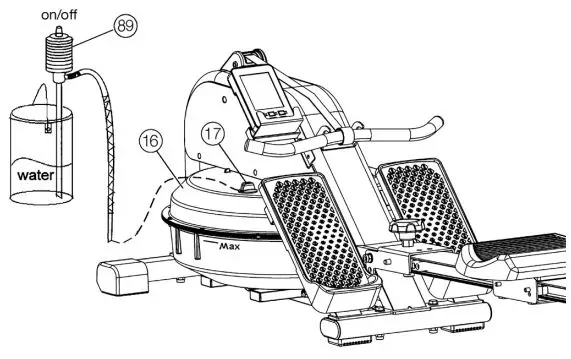 CHRISTOPEIT-WP-1000-Home-Sport-Training-Equipment-Rowing-Machine-fig 5