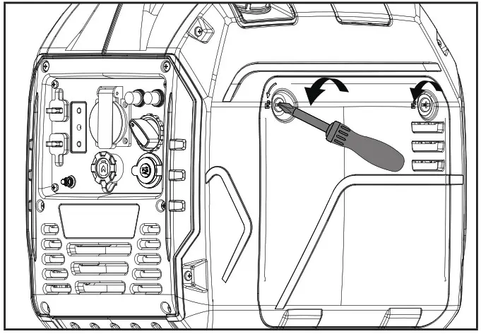 CHAMPION 92001i DF UK 1900W Dual Fuel Inverter Generator 240V - ASSEMBLY 2