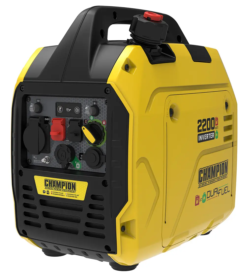 CHAMPION 92001i DF UK 1900W Dual Fuel Inverter Generator 240V - cover