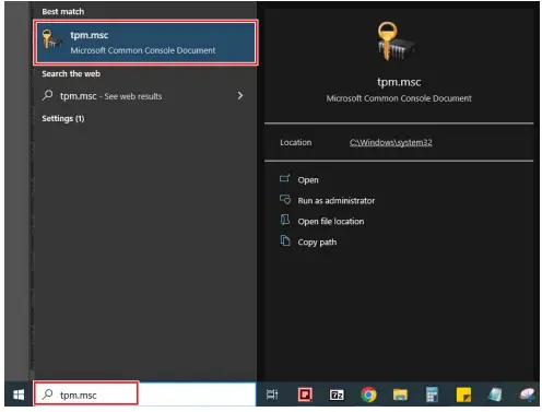 msi TPM 2.0 Trusted Platform Module 9