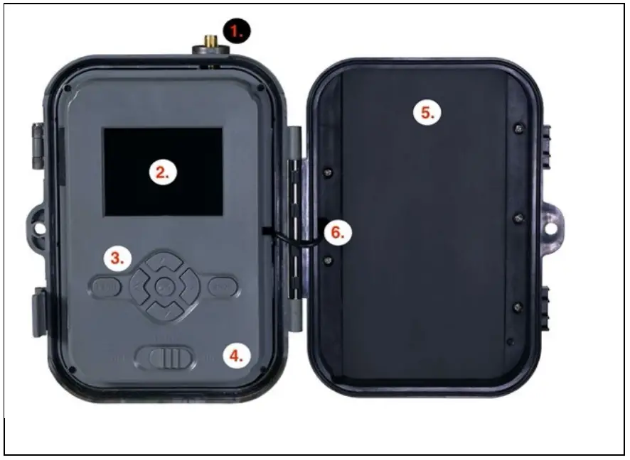 EVOLVEO StrongVision PRO A Security Camera - locks1