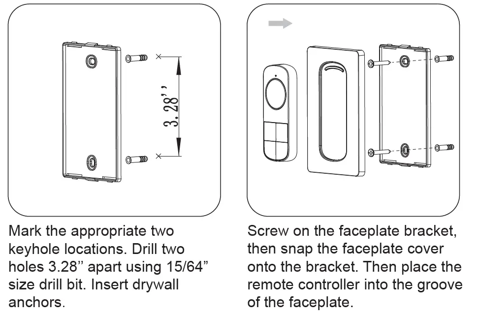 GE Lighting CAN06DW100R9RTWTNRO Remote Control Wafer Light 7