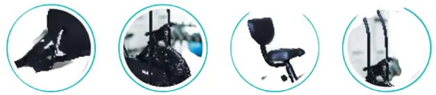 beatXP AB 110 BS Air Bike Exercise Cycle - Figure 1