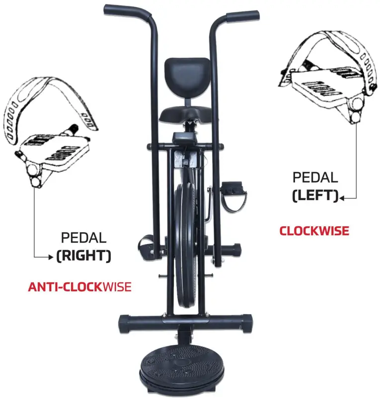 beatXP AB 110 BS Air Bike Exercise Cycle - Figure 11