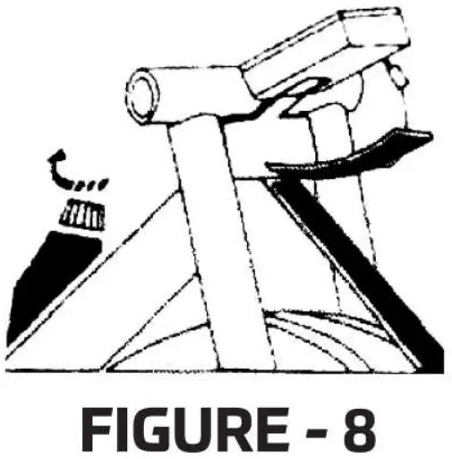 beatXP AB 110 BS Air Bike Exercise Cycle - Figure 16