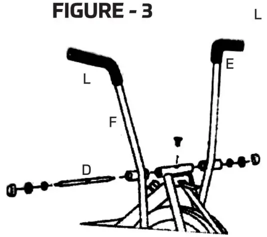 beatXP AB 110 BS Air Bike Exercise Cycle - Figure 7