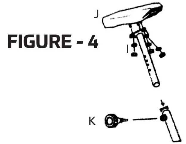 beatXP AB 110 BS Air Bike Exercise Cycle - Figure 8