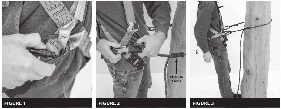 RIVERS EDGE RE793 8ft Climbing Rope - INSTRUCTIONS
