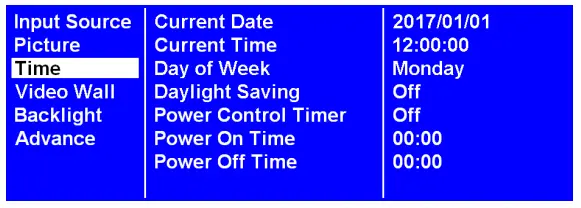 Navigating the On Screen Display (OSD) Menu