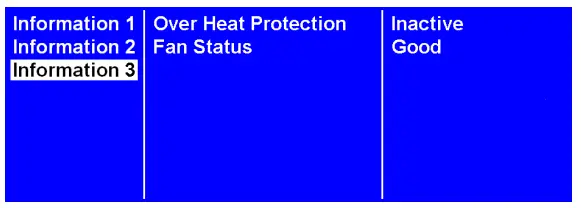Navigating the On Screen Display (OSD) Menu
