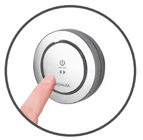 AQUALISA Wired Remote- Dual outlet (divert) system