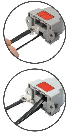 AQUALISA Wired Remote- Plug in the transparent