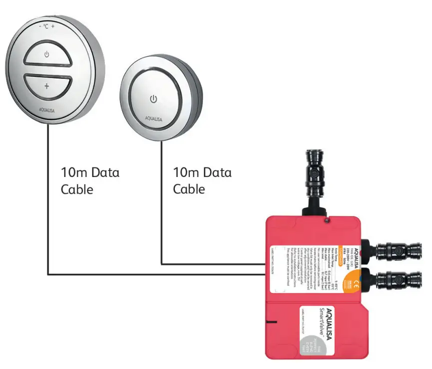 AQUALISA Wired Remote- Single Outlet