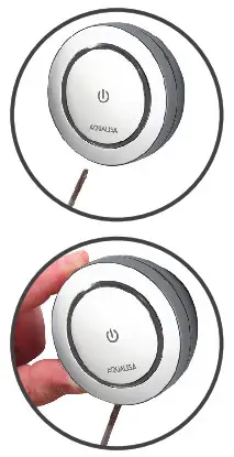 AQUALISA Wired Remote- release the remote