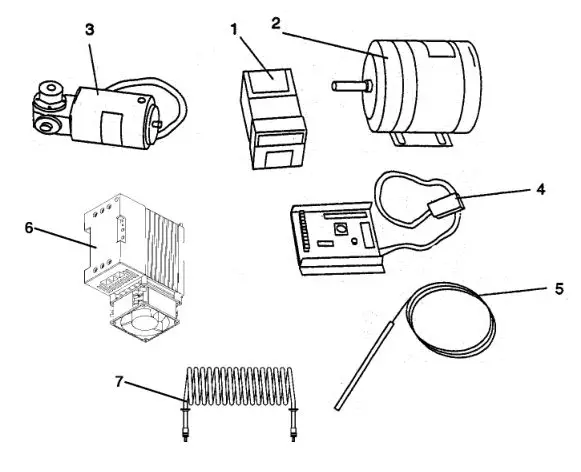 Middleby Marshall PS540-Series Ovens PS540E - Figure 4-56. Key Spare Parts Kit, p-n 36805