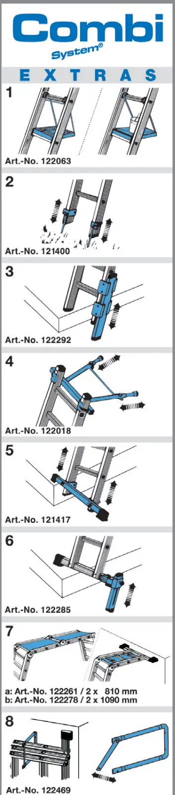 KRAUSE Combi System Side Rail - Fig
