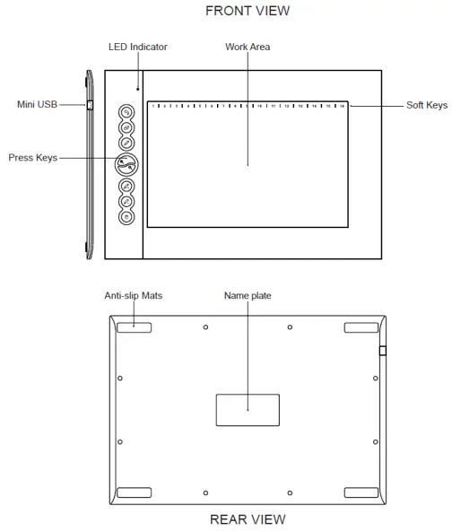 HUION-H610-Pro-V2-Graphic-Drawing-Tablet-fig-1