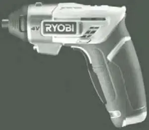 RYOBI 4V Cordless ERGO Screwdriver
